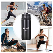 Vacuum Water Bottles 550Ml Insulated Bottle Vacuum Flask 3D Engraving Tea and Coffee Drinkware Indoor Outdoor Beverage Container