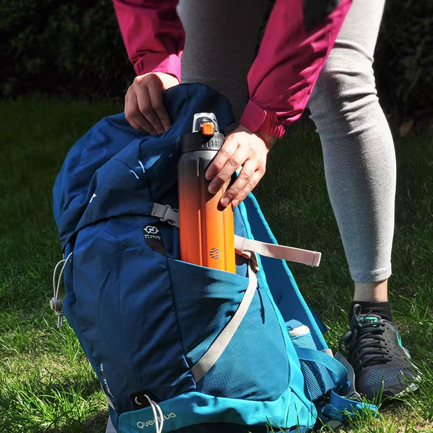 Double Wall Thermos, Sports Bottle, 600Ml, 18/10 Stainless Steel, Vacuum Flask, Insulated Tumbler, Leak Proof ,Customize