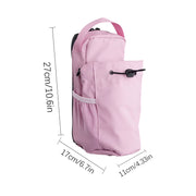 Magnetic Gym Sling Bag Water Bottle & Phone Holder Waterproof Crossbody Bag for Outdoor Sports Travel Fitness Accessories