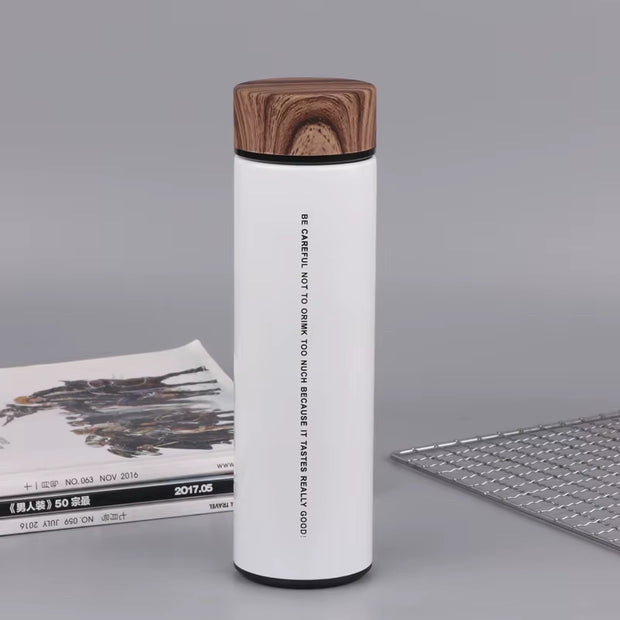Portable Stainless Steel Vacuum Flask Coffee Tea Thermos Sport Travel Mug Double Layer Thermocup Office Tea Bottle