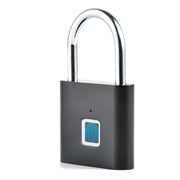 O10 Smart Fingerprint Padlock Waterproof Biometric Fingerprint Keyless Door Lock USB Rechargeable Security Padlock House Unlock