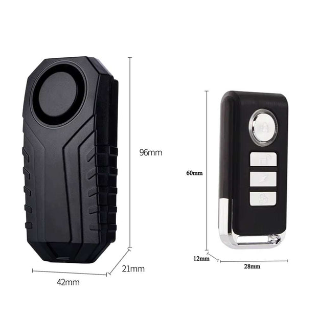 Rockbye Bicycle Alarm Security Lock with Wireless Remote Anti-Thief Bike Motorcycle Alarm Lock Outdoor Cycling Safety Device