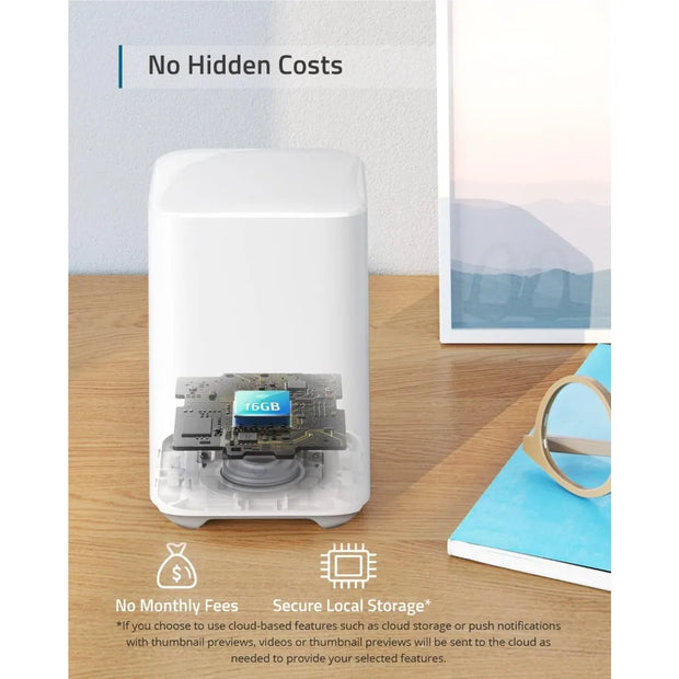 Eufycam 2C 2-Cam Kit, Security Camera Wireless Outdoor, Home Security System, Homekit Compatibility
