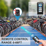 Rockbye Bicycle Alarm Security Lock with Wireless Remote Anti-Thief Bike Motorcycle Alarm Lock Outdoor Cycling Safety Device