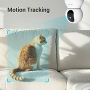 2 Pcs Blurams Indoor Security Camera 2K, Home Security Camera for Dog/Elder, Security Camera with One-Touch Call Update A31S-2Pc