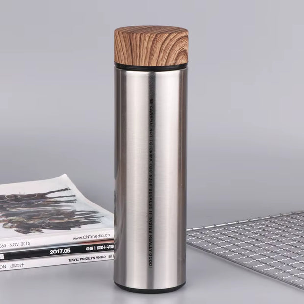 Portable Stainless Steel Vacuum Flask Coffee Tea Thermos Sport Travel Mug Double Layer Thermocup Office Tea Bottle