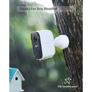 Eufycam 2C 2-Cam Kit, Security Camera Wireless Outdoor, Home Security System, Homekit Compatibility
