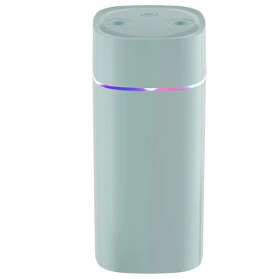 Creative Dual Nozzle Humidifier Desktop Home Bedroom Car Aromatherapy Silent Oil Diffuser Usb 7 Color Ambient Light