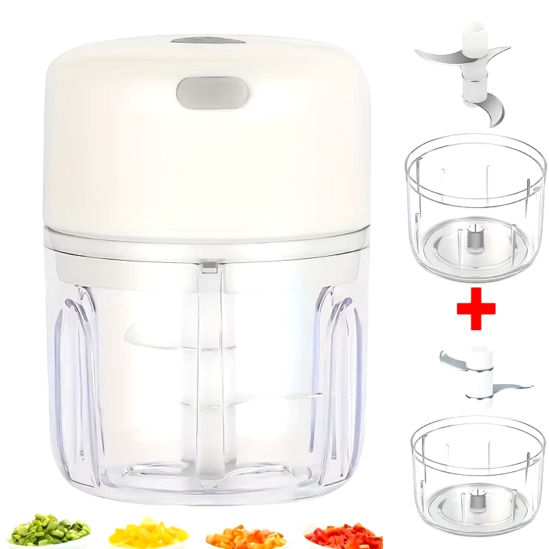 Portable Electric Garlic Masher Crusher 100/250Ml Garlic Chopper USB Food Processor Kitchen Kitchen Gadgets Kitchen Tools