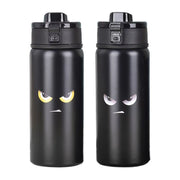 Vacuum Water Bottles 550Ml Insulated Bottle Vacuum Flask 3D Engraving Tea and Coffee Drinkware Indoor Outdoor Beverage Container