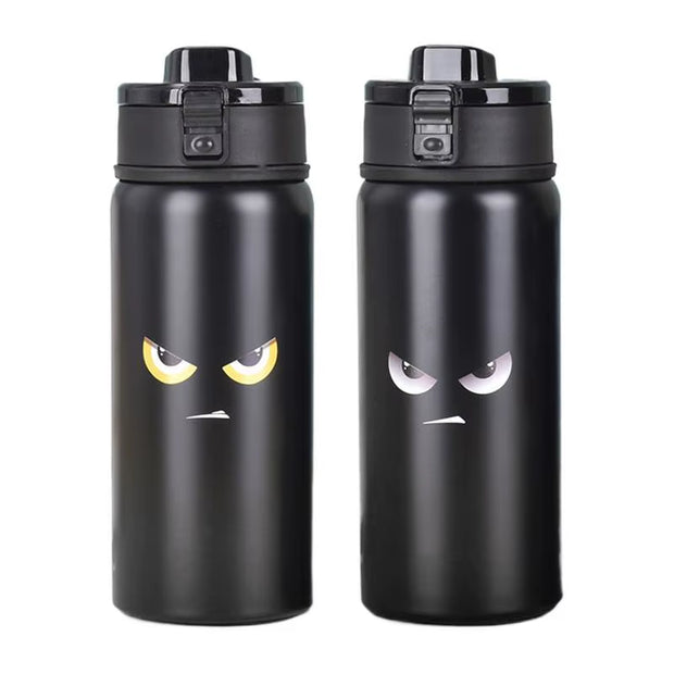 Vacuum Water Bottles 550Ml Insulated Bottle Vacuum Flask 3D Engraving Tea and Coffee Drinkware Indoor Outdoor Beverage Container
