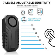 Rockbye Bicycle Alarm Security Lock with Wireless Remote Anti-Thief Bike Motorcycle Alarm Lock Outdoor Cycling Safety Device