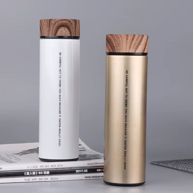 Portable Stainless Steel Vacuum Flask Coffee Tea Thermos Sport Travel Mug Double Layer Thermocup Office Tea Bottle