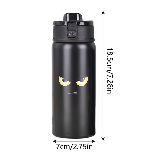 Vacuum Water Bottles 550Ml Insulated Bottle Vacuum Flask 3D Engraving Tea and Coffee Drinkware Indoor Outdoor Beverage Container