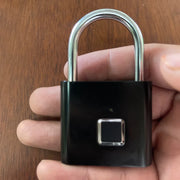 O10 Smart Fingerprint Padlock Waterproof Biometric Fingerprint Keyless Door Lock USB Rechargeable Security Padlock House Unlock