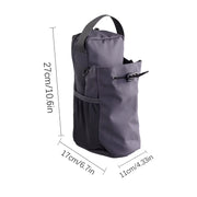 Magnetic Gym Sling Bag Water Bottle & Phone Holder Waterproof Crossbody Bag for Outdoor Sports Travel Fitness Accessories