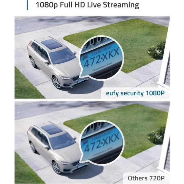 Eufycam 2C 2-Cam Kit, Security Camera Wireless Outdoor, Home Security System, Homekit Compatibility