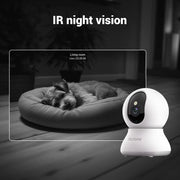 2 Pcs  Indoor Security Camera 2K, Home Security Camera for Dog/Elder, Security Camera with One-Touch Call Update A31S-2Pc