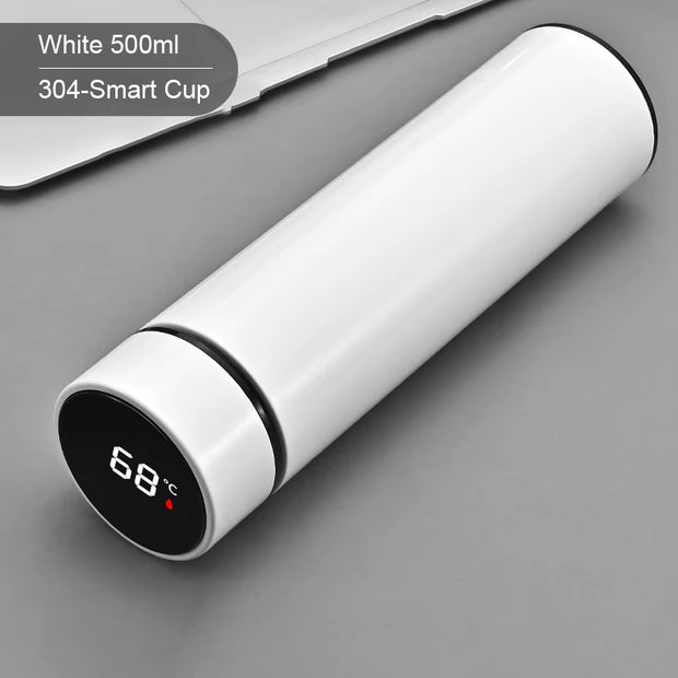 Smart Digital Thermos Water Bottle Stainless Steel Vacuum Flask Coffee Thermal Mug Insulated Water Bottle Tumbler Drinking Cup