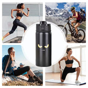 Vacuum Water Bottles 550Ml Insulated Bottle Vacuum Flask 3D Engraving Tea and Coffee Drinkware Indoor Outdoor Beverage Container