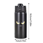 Vacuum Water Bottles 550Ml Insulated Bottle Vacuum Flask 3D Engraving Tea and Coffee Drinkware Indoor Outdoor Beverage Container