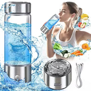 Hydrogen-Rich Water Cup Electric Hydrogen Rich Water Generator Bottle Titanium Quality Filter Portable Antioxidant Lonizer 420Ml
