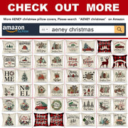 Christmas Pillow Covers 16X16 Set of 4, Home Noel Truck Christmas Tree Rustic Winter Holiday Throw Pillows Farmhouse Christmas Decor for Home, Xmas Decorations Cushion Cases for Couch A311-16