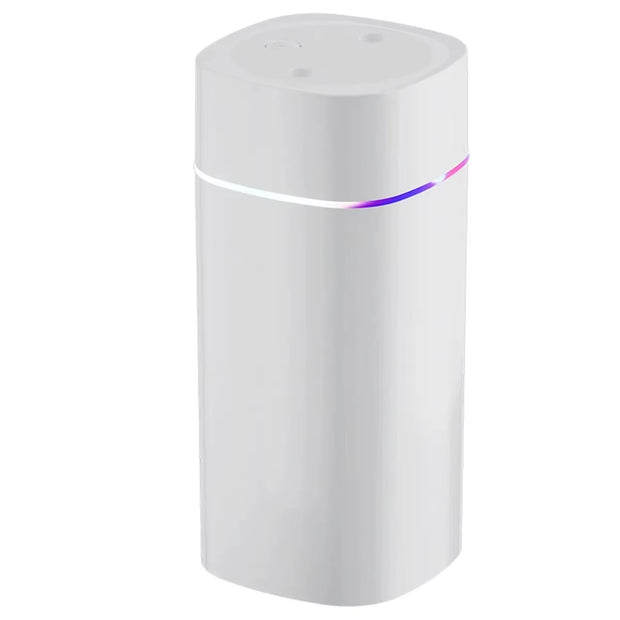 Creative Dual Nozzle Humidifier Desktop Home Bedroom Car Aromatherapy Silent Oil Diffuser Usb 7 Color Ambient Light