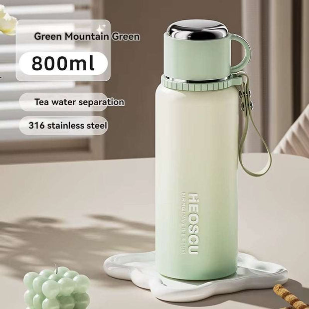 Thermos Water Bottle Insulated Bottles Vacuum Flasks Smart Bottles Stainless Steels Coffee Cups Thermos Flask Keep Hot and Cold