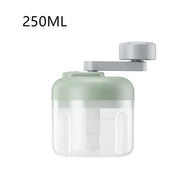 Multifunctional Vegetable Chopper Small Food Processor Manual Hand-Cranked Food Chopper Mincer Tool Garlic Kitchen Gadgets